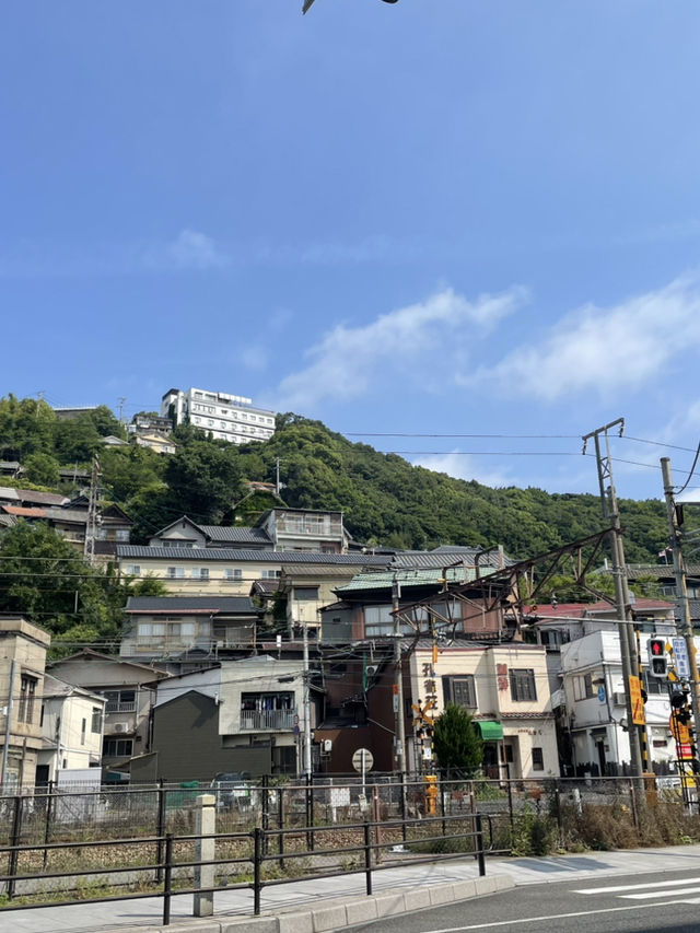 風鈴聲中眺望尾道大橋-千光寺