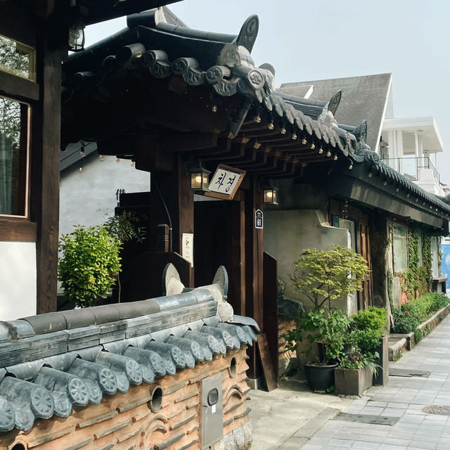 전주 한옥마을 한옥카페, “차경”