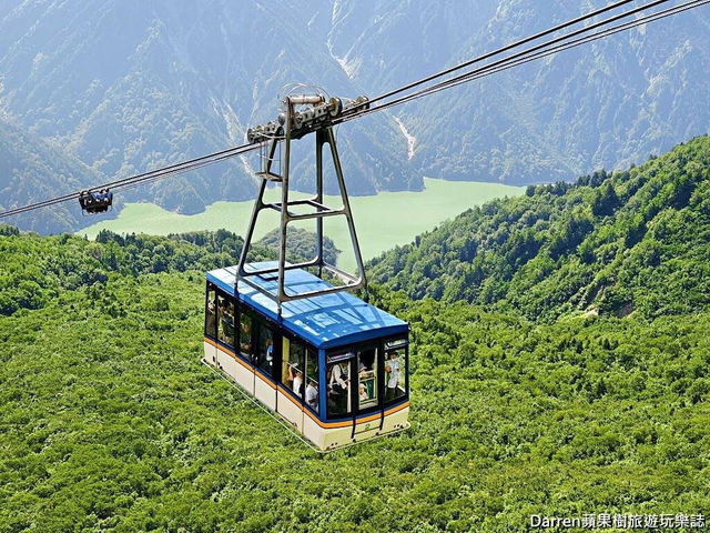 #北陸 #立山黑部🇯🇵 沒想到水庫觀光放水居然也這麼美！
