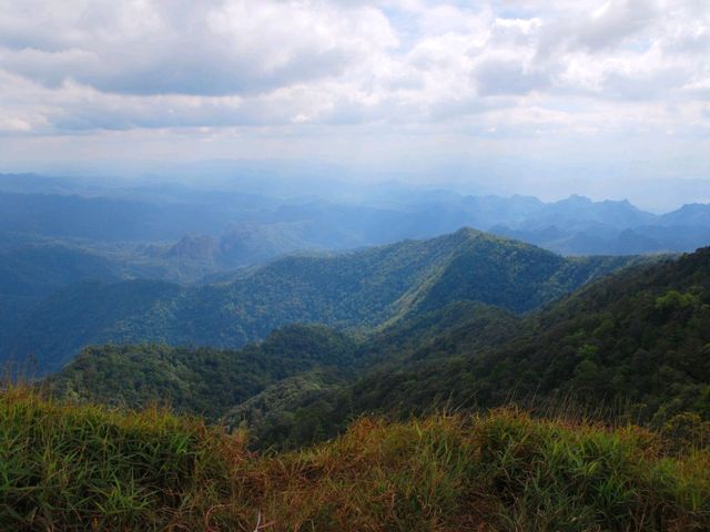 เขาสันหนอกวัว เดินป่าอุทยานแห่งชาติทองผาภูมิ