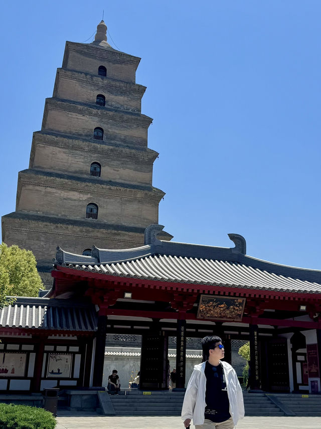 Big wild goose pagoda | เจดีย์ห่านป่าใหญ่