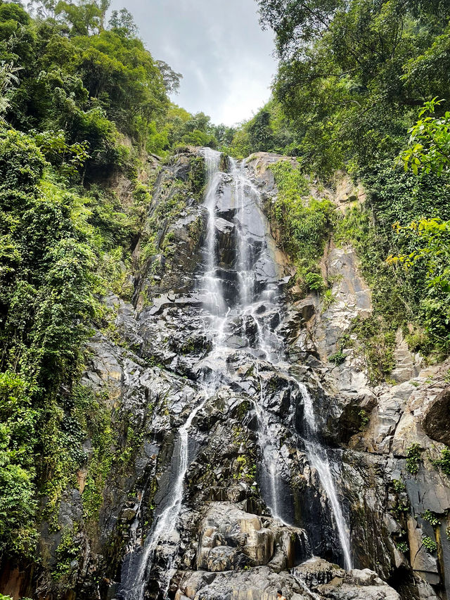 น้ำตกสุนันทา ที่ซ่อนตัวอยู่ใน อ.ท่าศาลา จ.นครศรีฯ