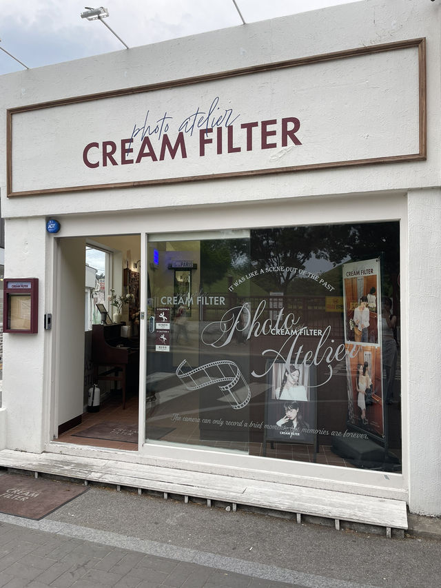 ｜韓國｜慶州CREAM FILTER-電梯風格拍貼機
