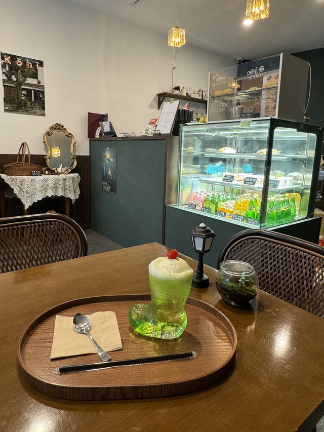 韓国/ソウル【麻谷ナル】日本風カフェ