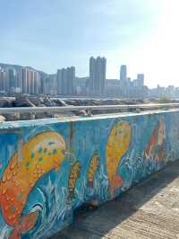 香港｜鯉魚門有個小小壁畫村🐬 🐈‍⬛