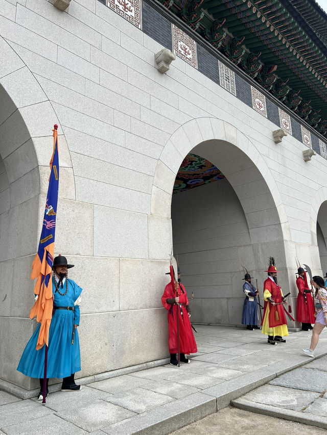 광화문과 경복궁 근정전