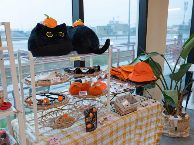 제주 서쪽 판포포구 근처 카페 귤당리 협재점🍊
