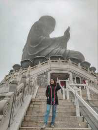 Tian Tan Buddha, Hong Kong – A Peaceful Escape Above the Clouds 🚡✨ 