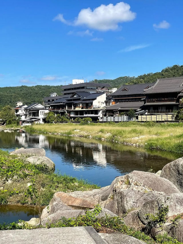 【川のせせらぎと湯けむり♨️三朝温泉・河原風呂で極上の癒し】