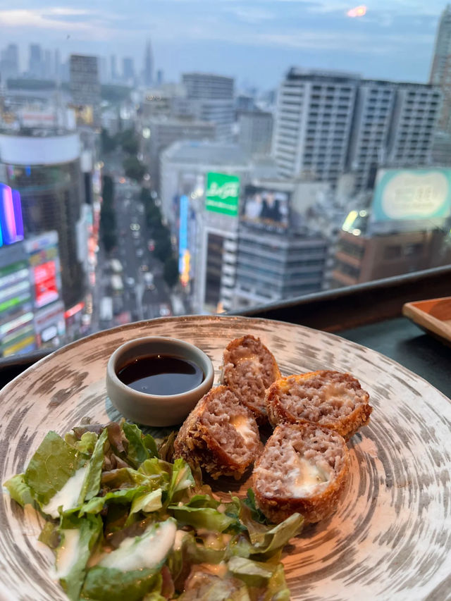 🍜 Tsuru Ton Tan – Udon Noodles with Views in Shibuya Scramble Square