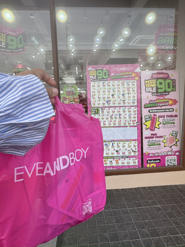 EVE AND BOY at hatyai village
