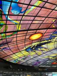 ✨ Dome of Light – Kaohsiung MRT, Taiwan Step into a 30 m‑wide kaleidoscope underground