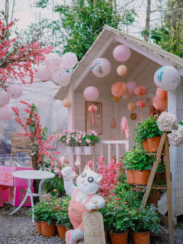 Real-Life Monet Garden in Wenjiang 💐🌿 Hidden Forest Courtyard You’ll Love!