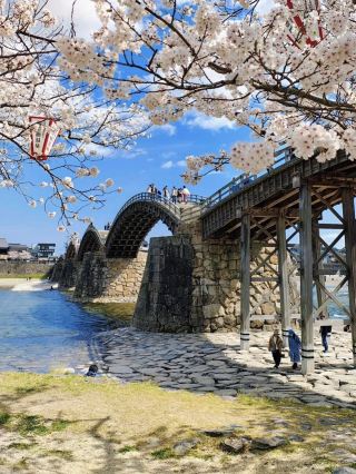 When traveling to Hiroshima, I highly recommend the Kintai Bridge in neighboring Yamaguchi Prefecture.