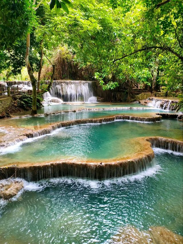 Chasing the Cascading Beauty of Kuang Si Falls
