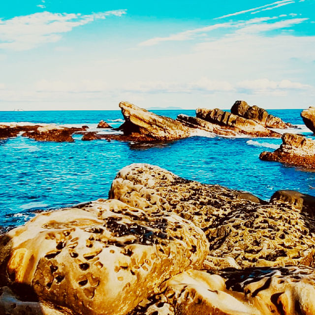 🌊🏔️ *Solo Adventure Alert:* Discover Xiaoyeliu – Taiwan’s Mini Geopark Wonder! 