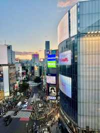 🌇 Secret Sunset Spot in Shibuya – The Best View of the Crossing