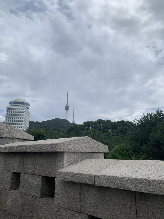 韓国　南山公園