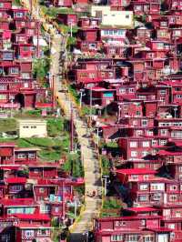 ⛰️ Larung Gar Buddhist Academy (Seda) 🇨🇳✨
