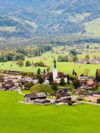 ⛪✨ Grindelwald Church – A Peaceful Icon in the Heart of the Swiss Alps ✨