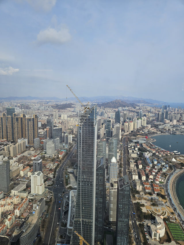 부모님과 함께한 칭다오 운상해천, 바다 위의 특별한 하루