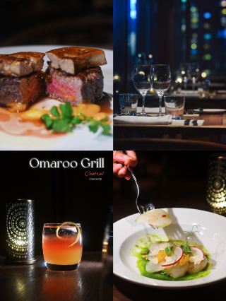 🇭🇰말레이시아 중부 ｜오마루 그릴 🤓 멋진 옥상 야경을 감상할 수 있는 스테이크하우스