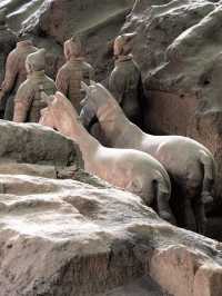 兵馬俑近距離震撼體驗🗿