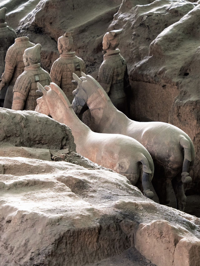 兵馬俑近距離震撼體驗🗿 兵馬俑近距離震撼體驗🗿