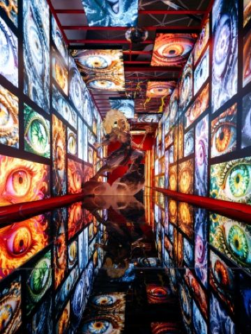 💥상하이 타워 지하 2층: 차원을 초월하는 공간!