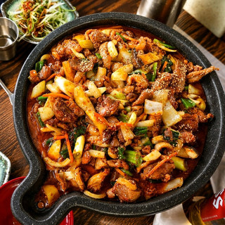 서귀포 안덕면 맛집)동광가든 - 제주신화월드 근처 흑돼지 오리주물럭 맛집