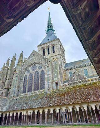 Mont Saint-Michel — A Castle Rising From the Sea 🌊🏰