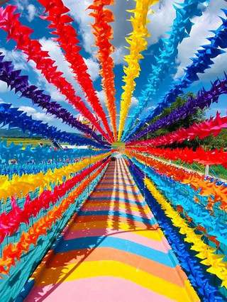 New Landmark Alert: Langkawi’s Dreamy De'Windmills Garden! 🌈🎡