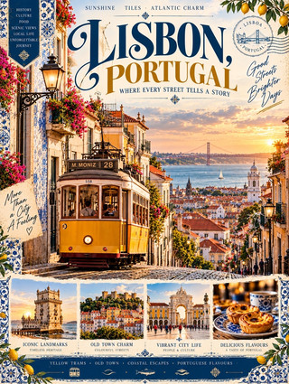 🇵🇹 Lisbon in 6 Days: Yellow Trams, Fairytale Palaces & Atlantic Escapes ✨