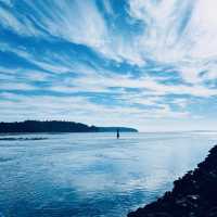 The beauty of the eternal sea!  