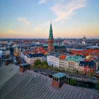 Copenhagen at Sundown: Reflections on a City in Gold