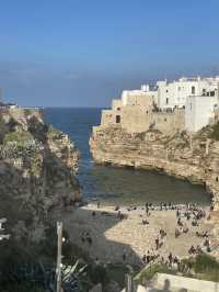 Prancing around Polignano a Mare