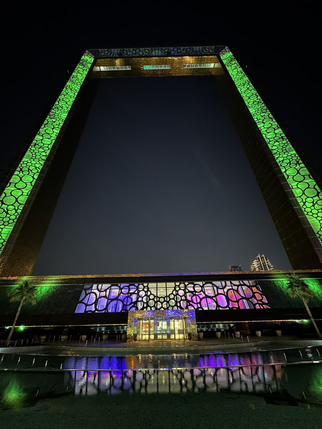 A Stunning View from Dubai Frame
