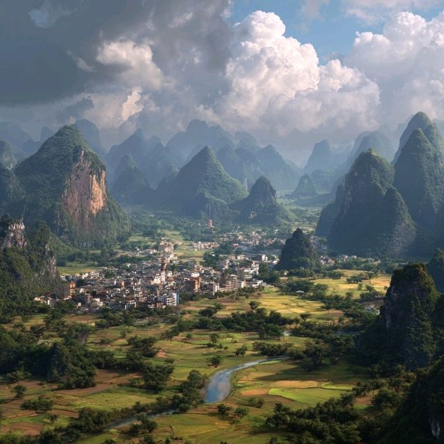 Where Mountains Meet Magic: Yangshuo’s Scenic Adventure ✨🏞️🛵