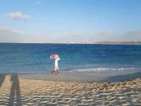หาดสวย น้ำใส อัลมาร์ซาร์ "Long beach almaza bay"