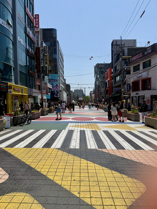 Hongdae — Seoul's most vibrant and creative district.