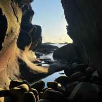 Dueglåp - a natural phenomenon by the sea 