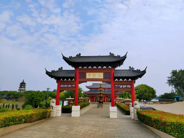 Zhen Guo Temple in Gaoyou Town