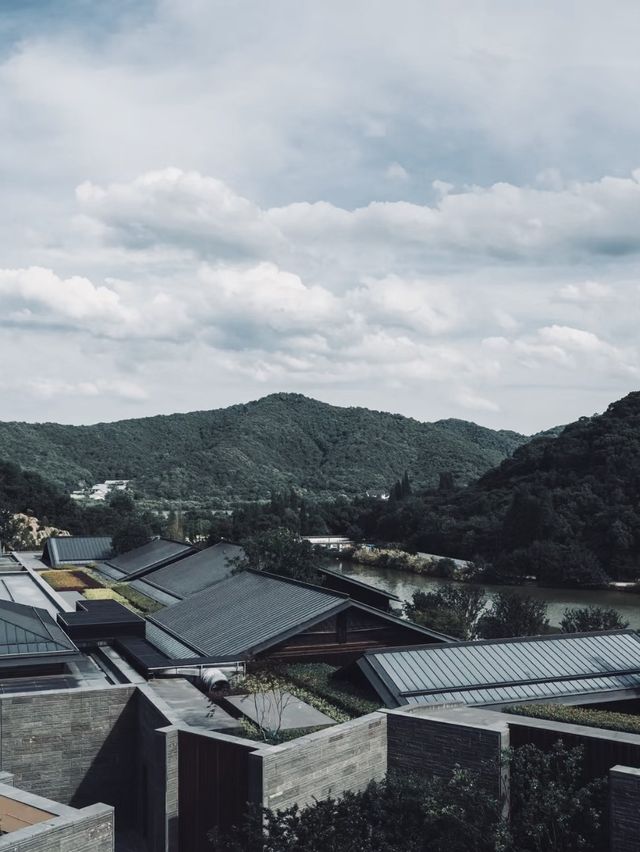 杭州湘湖逍遥莊園入秋的江南煙雨太美了