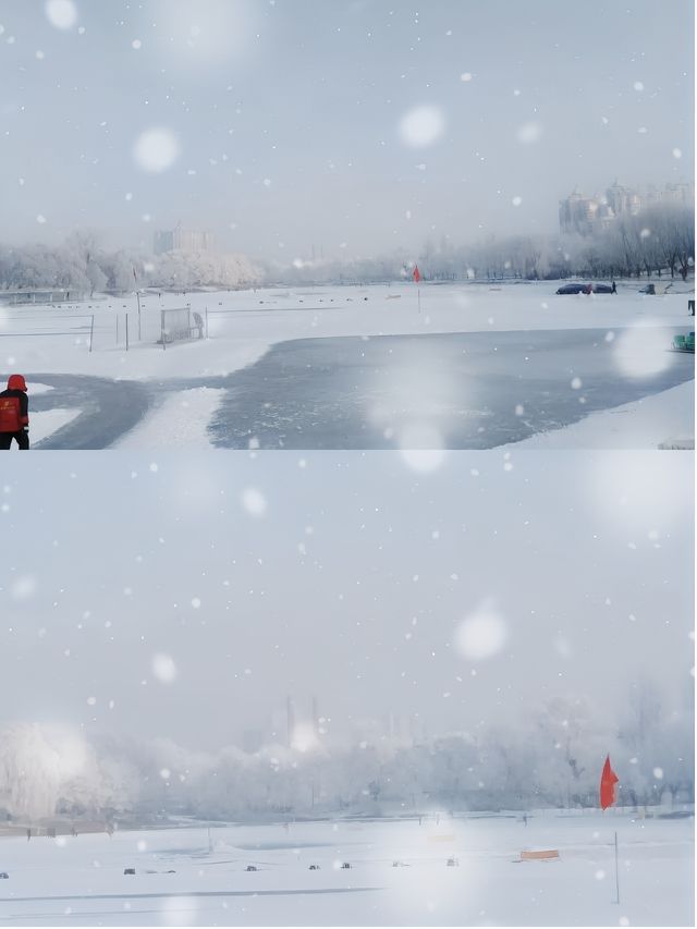 霧凇美景只在早晨“曇花一現”