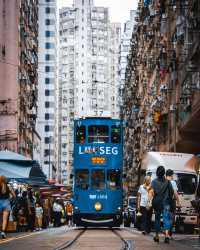 香港繁花印象🌸：白天的街頭風華