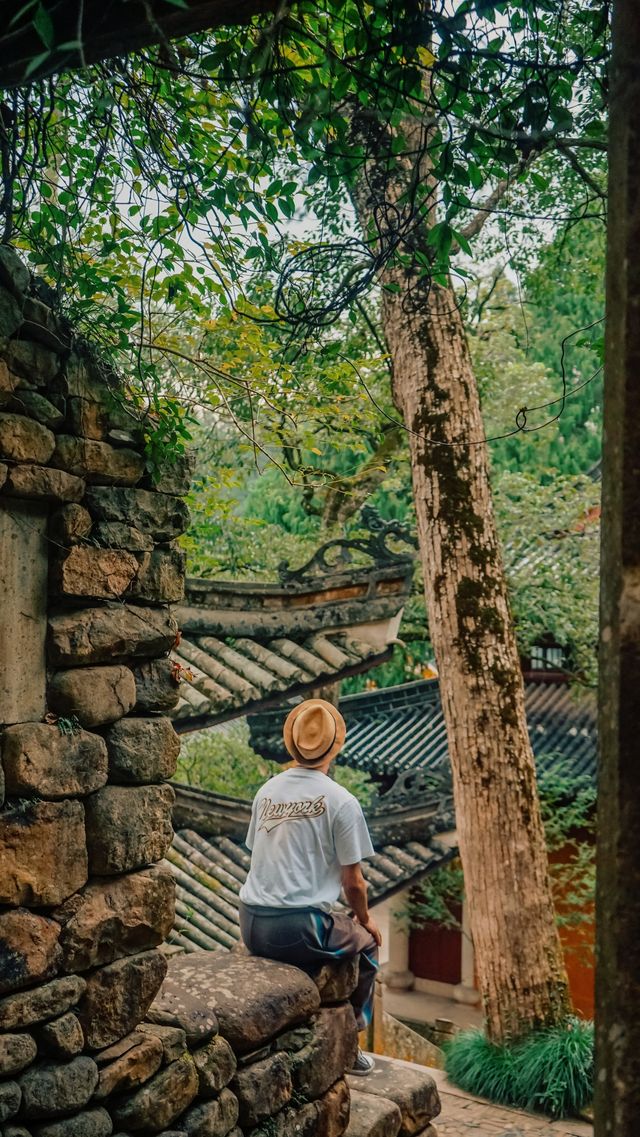 這才是中國傳統寺廟國清寺也了吧