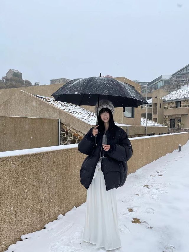 台州｜雪 海 山 天空｜奢野既來