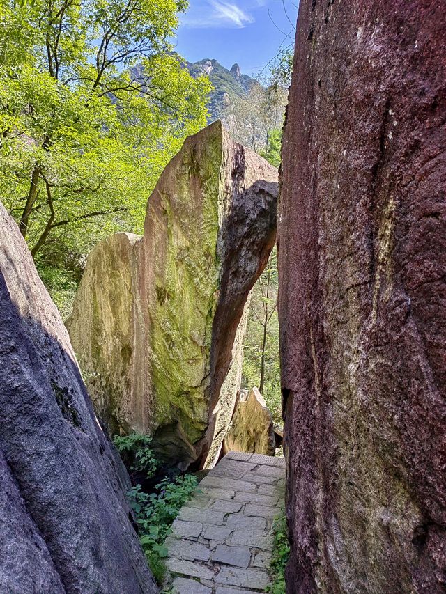 西安翠華山丨世界地質公園，看山崩地裂奇觀
