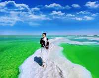 亞洲最大 世界第二的鹽湖在這裡