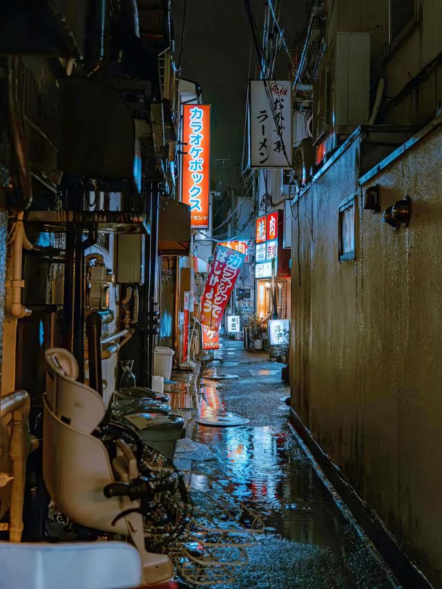 東京夜晚的街道如此迷人